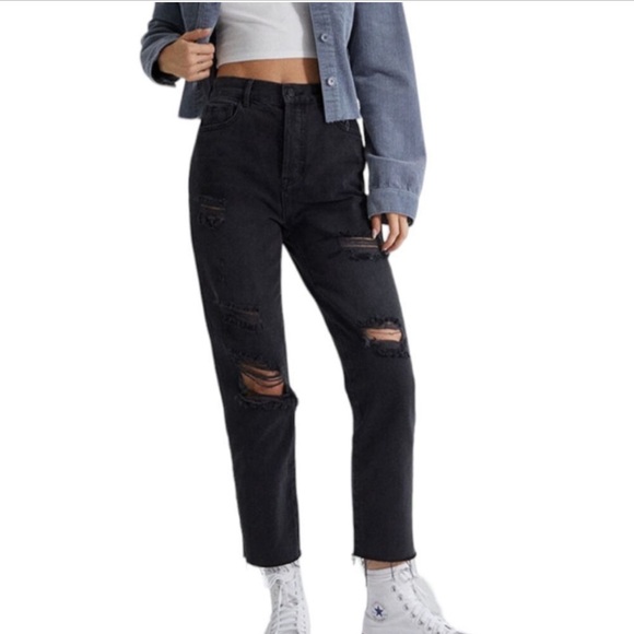 PAC sun black ripped jeans - Picture 2 of 3